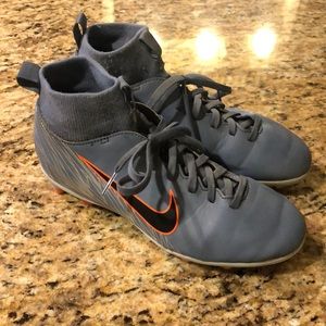 Boys Nike soccer spikes